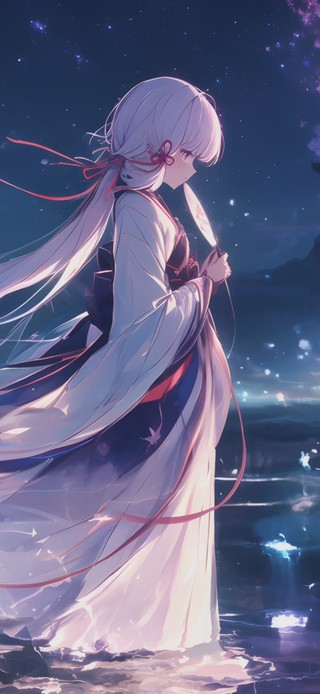 浪漫古风樱花女孩