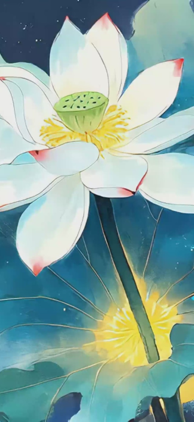 墨舞荷风夜未央