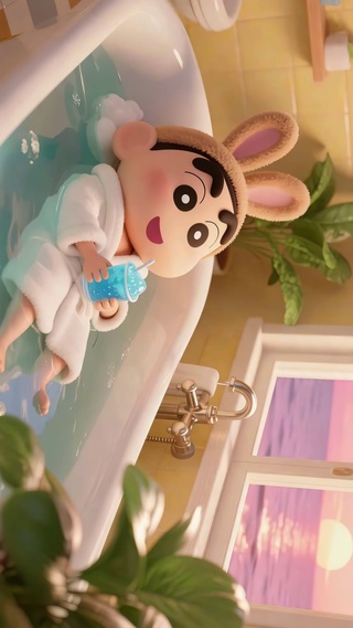 浴缸小新