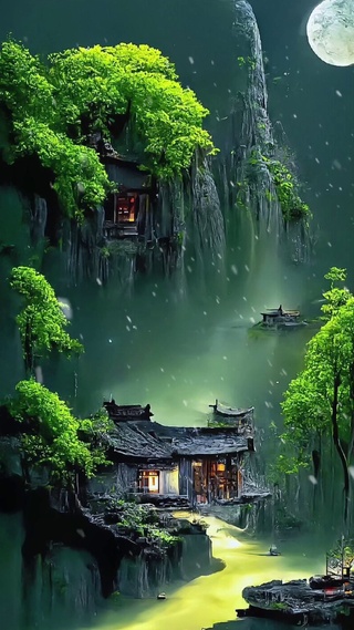 治愈森林美景