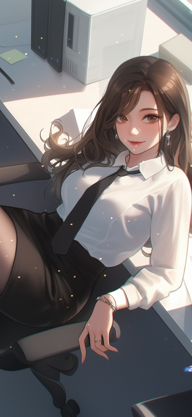 笑容如同阳光穿透树梢，温暖明亮