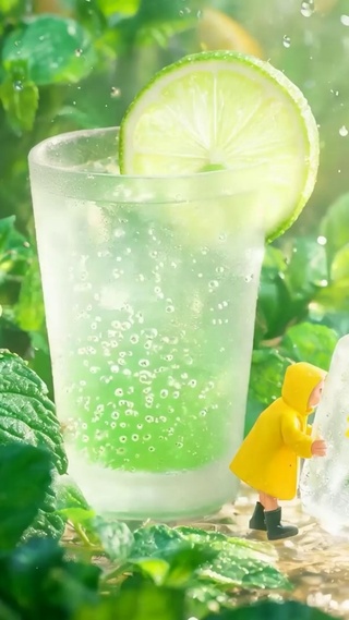 夏天冰水