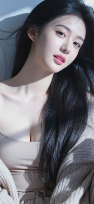 治愈阳光美女