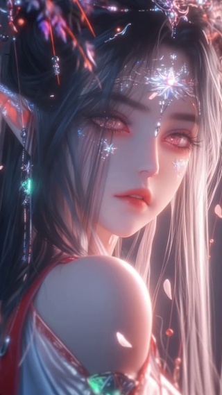可爱的古风动漫美女