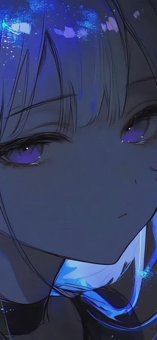 蓝色少女