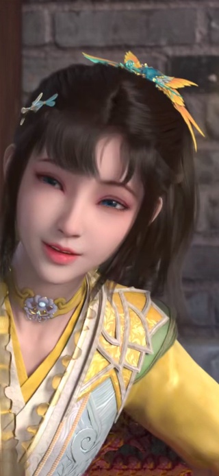 俏皮女孩