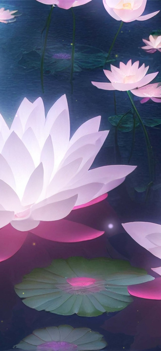 月下莲花