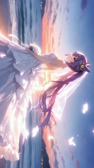 刻晴丨汐岸花纱丨