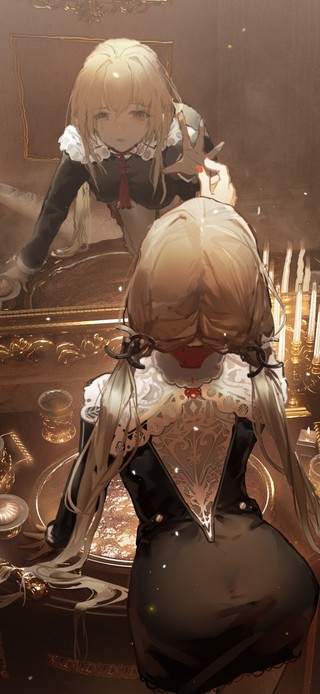 镜中少女