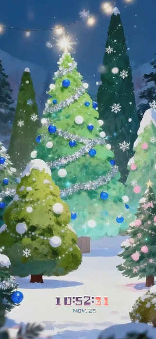 圣诞雪夜