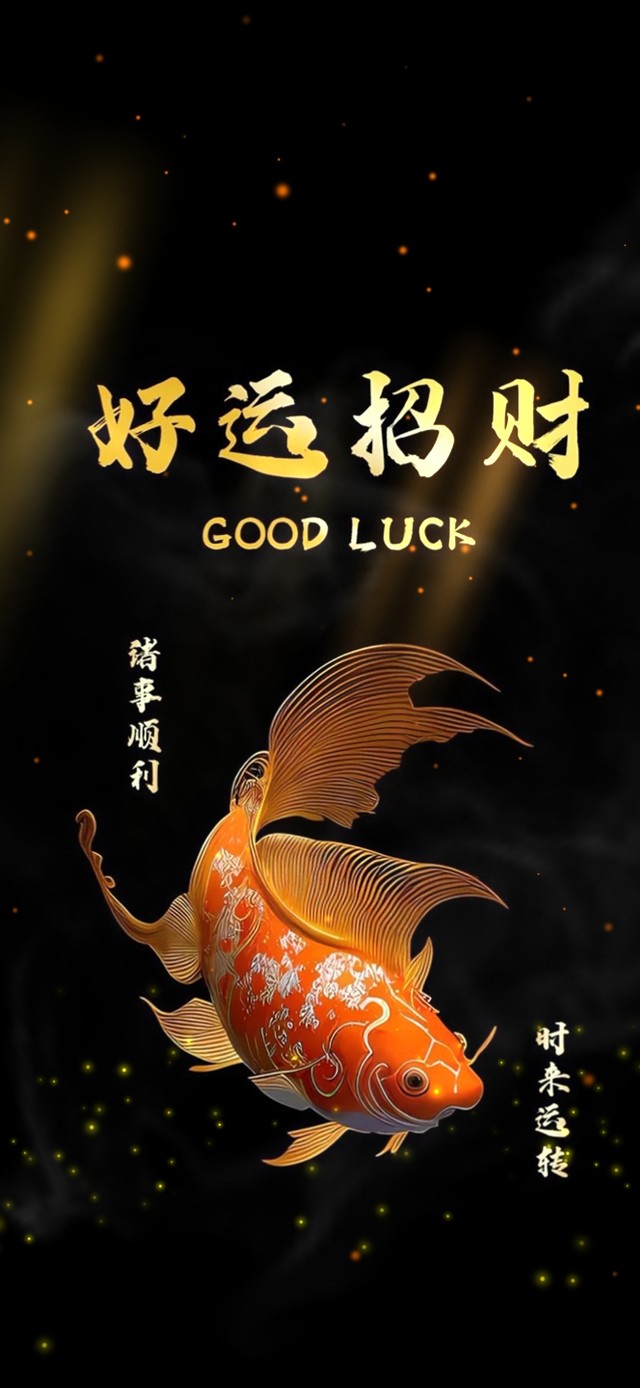 好运招财 锦鲤附体