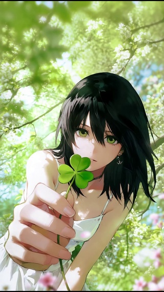 三叶草少女