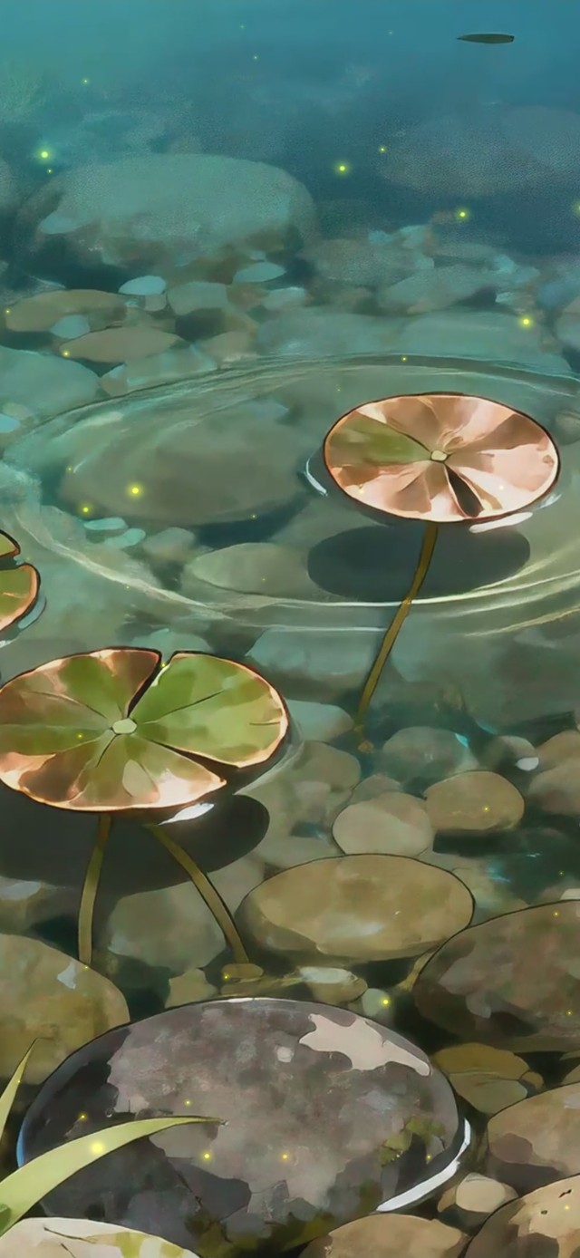 清澈水面
