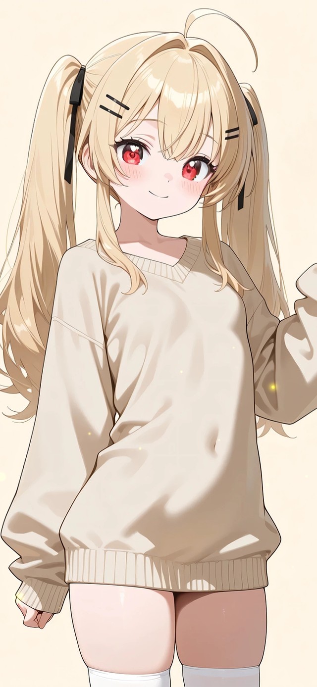 金发小女孩