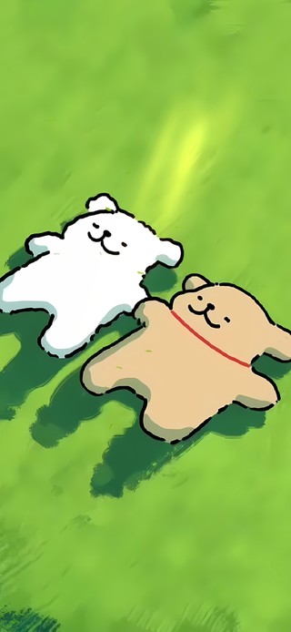草地上的狗狗