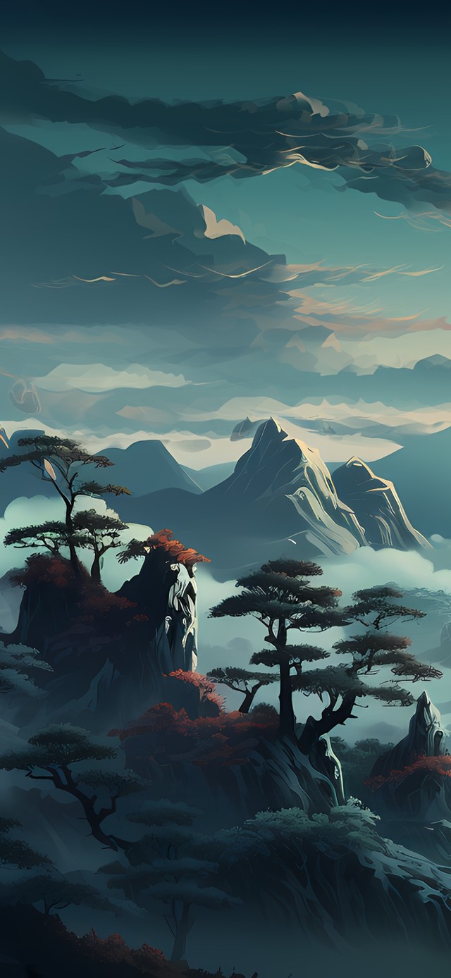 青山绿水闲云野鹤