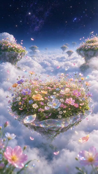 浮岛琉璃花海｜云海幻梦