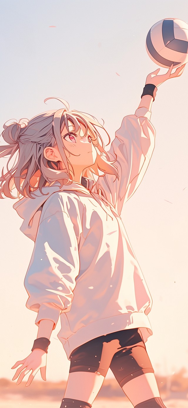唯美排球少女