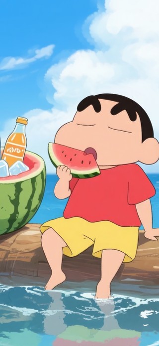 清凉夏日小新X龙猫