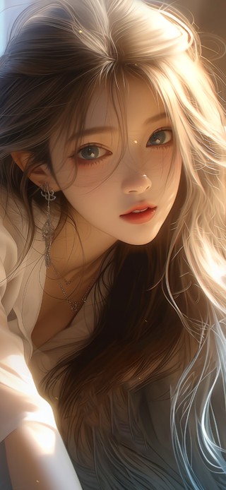 慵懒治愈风少女