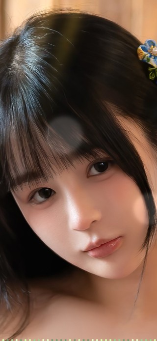 清纯性感长发美女