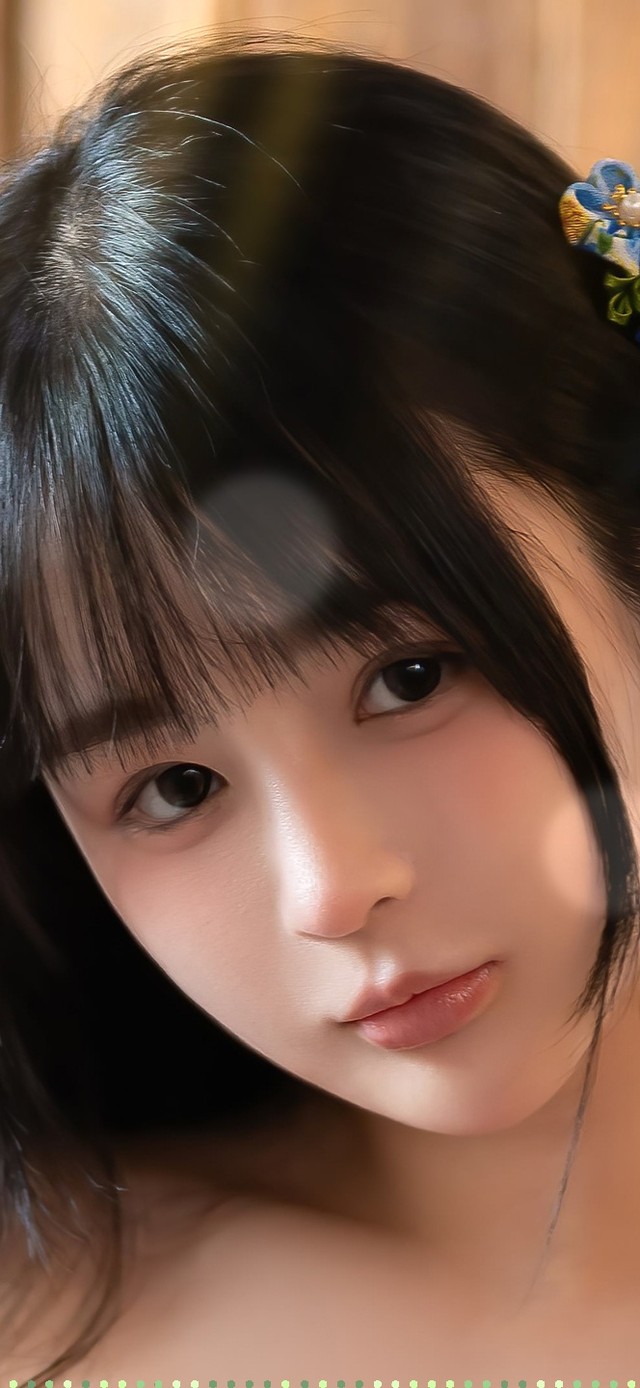 清纯性感长发美女
