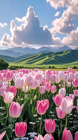 浪漫花海