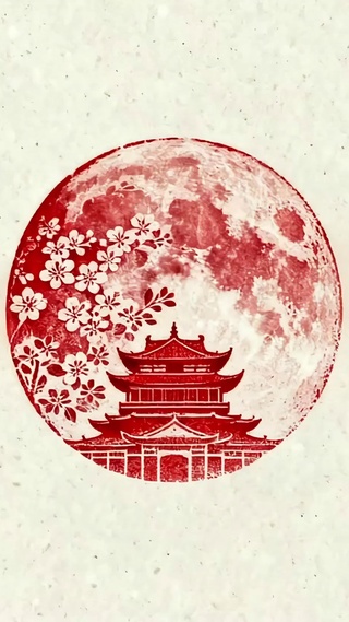 【4K】国韵月亮壁纸 高级简约