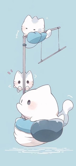 可爱萌猫