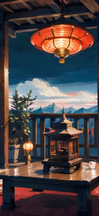 4k夜晚阁楼
