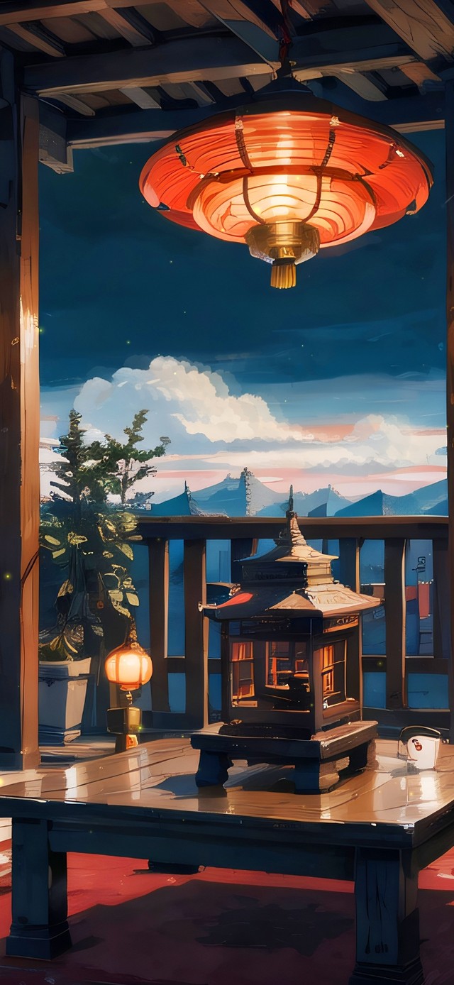 4k夜晚阁楼