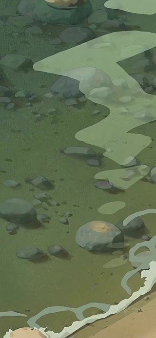 4K吉卜力风海边