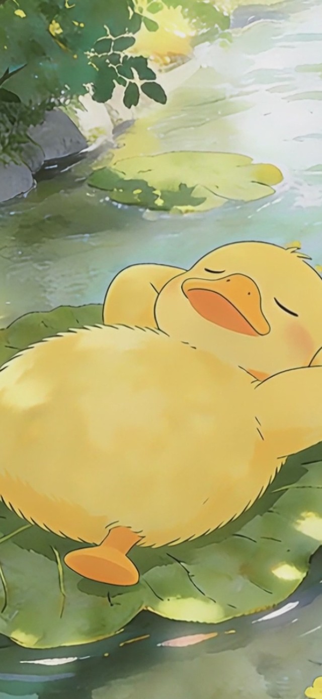 治愈系小黄鸭