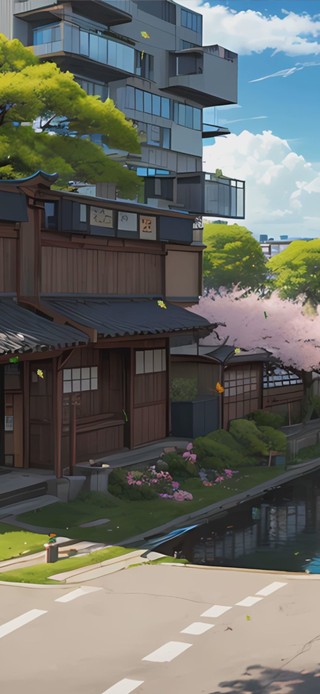 樱花房屋