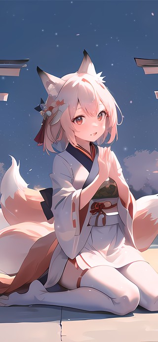AI-圣庙狐女