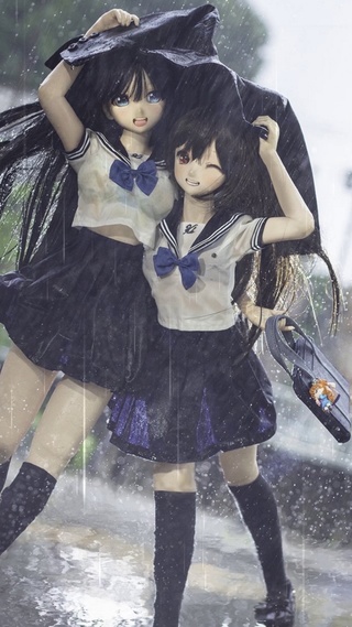 两个少女