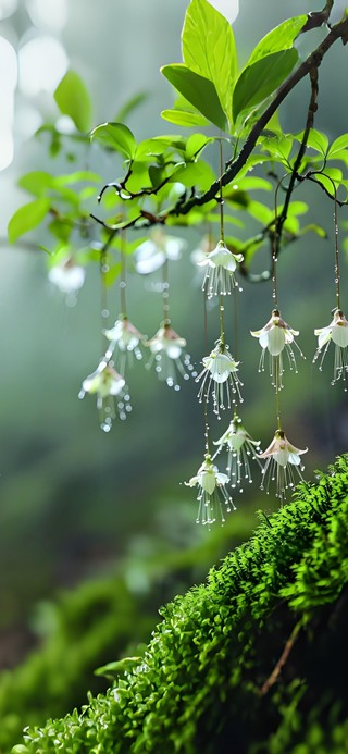 雾林花垂