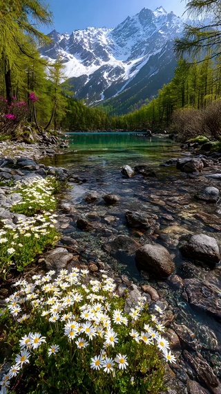 山野清溪，春日私语