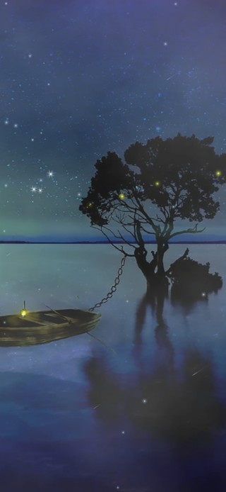 镜中月