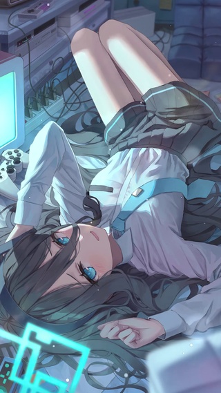 宅家电子少女