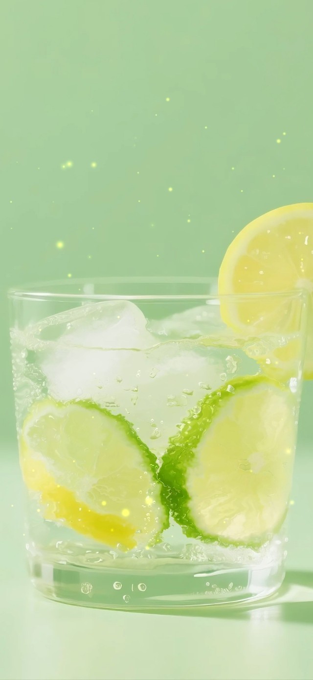 柠檬气泡水