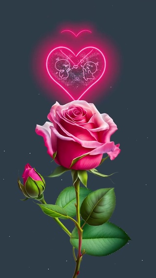 爱心玫瑰