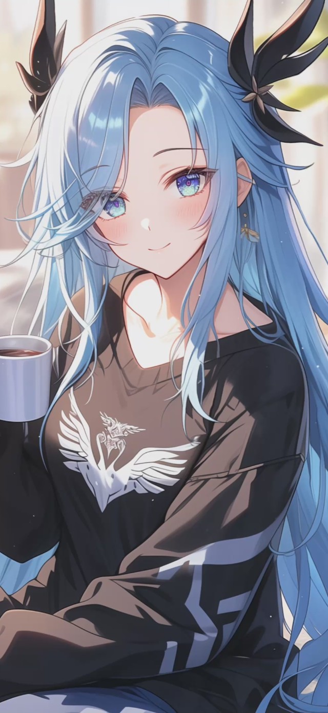 可爱阳光女孩申鹤