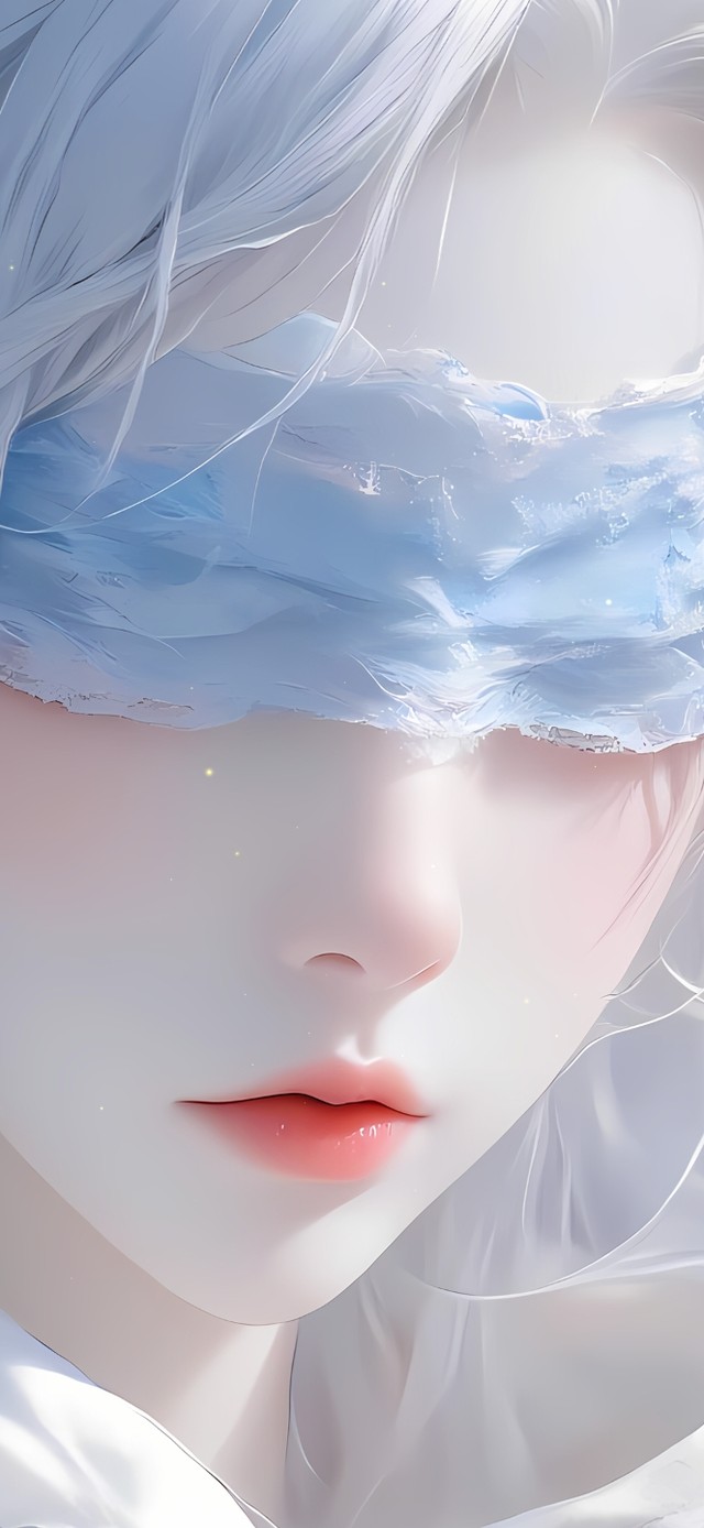 4k治愈问情蒙眼女孩