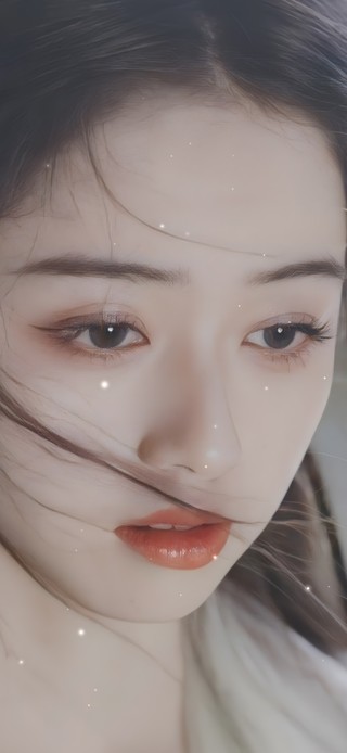 4K唯美古风清纯美女