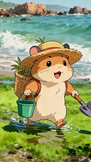 海边松鼠