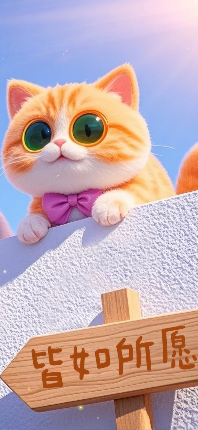 可爱治愈系猫咪