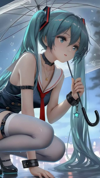 双马尾可爱miku