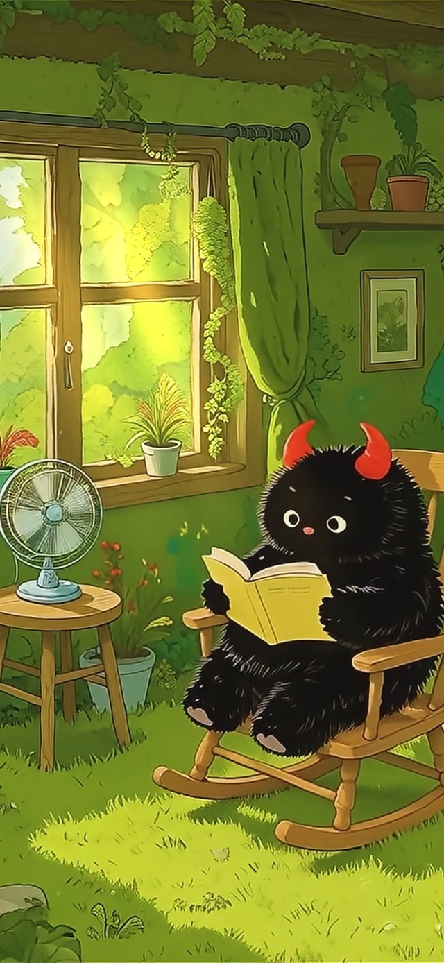 森林小屋的治愈时光（时钟版）