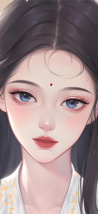 4k国风清冷少女